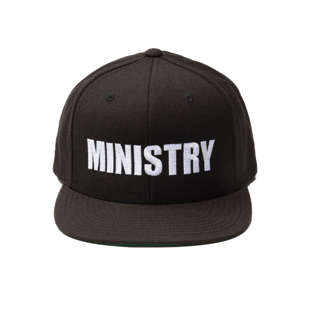 Ministry (Bold White Logo) Snapback Cap