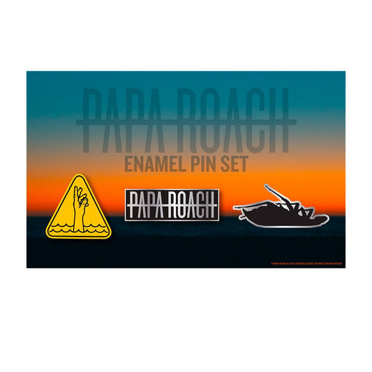 Papa Roach (WDYT) Enamel Pin Set