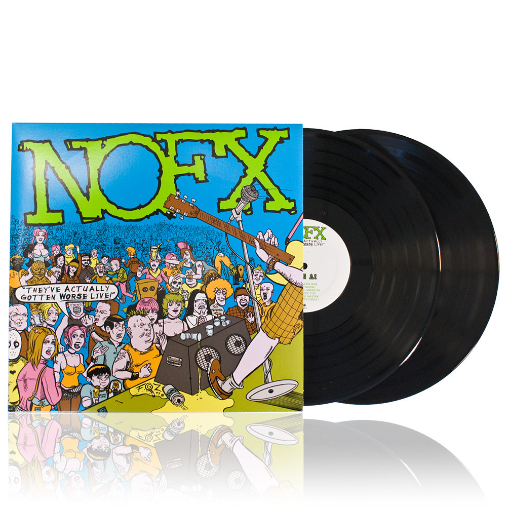 NOFX (They've Actually Gotten Worse Live) Black 2xVinyl