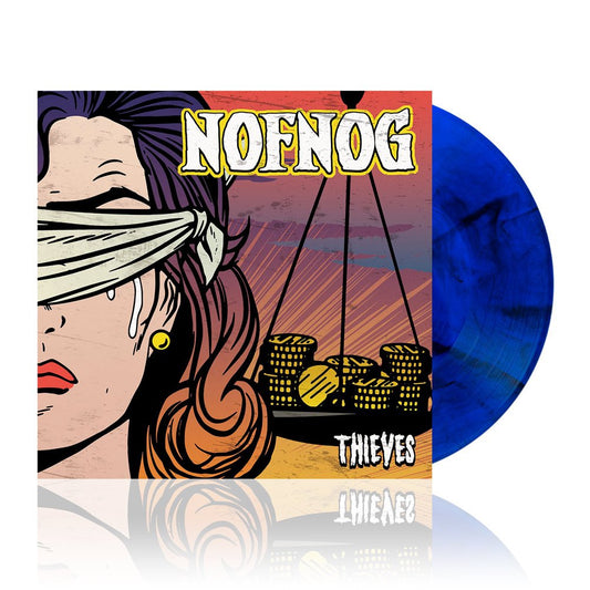 Nofnog (Thieves) Blue/Black Splatter Vinyl