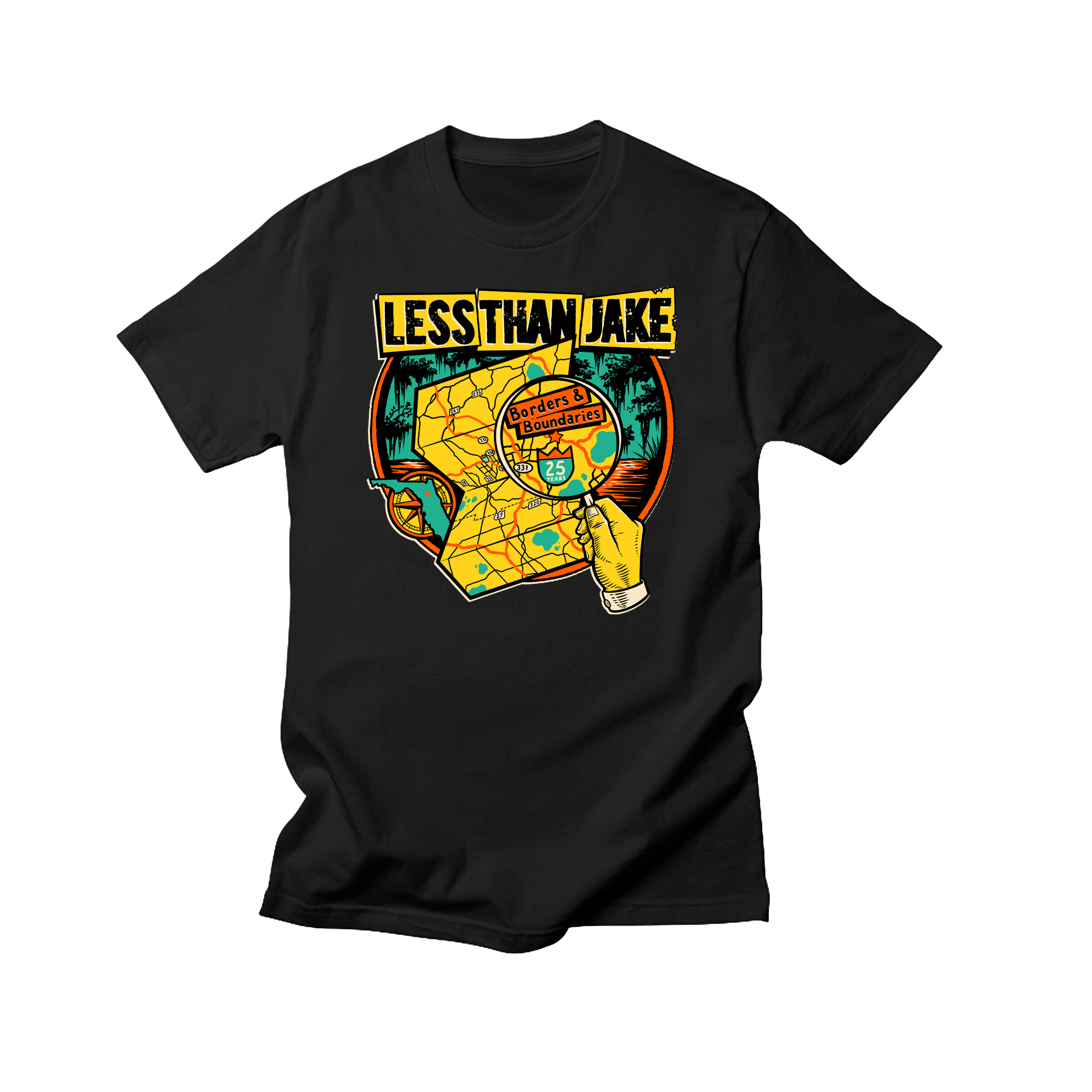 Less Than Jake (Borders & Boundaries Anniversary) T-Shirt – Kings