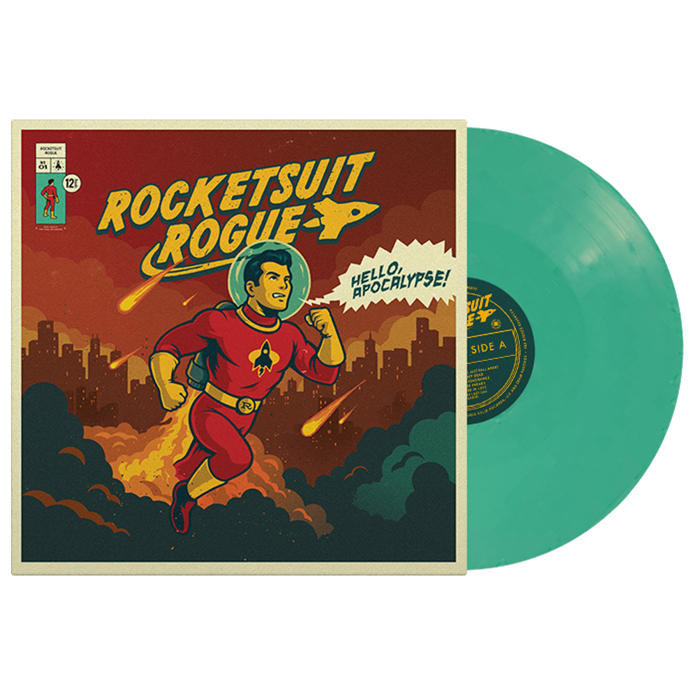 Rocketsuit Rogue (Hello Apocalypse) Teal Vinyl
