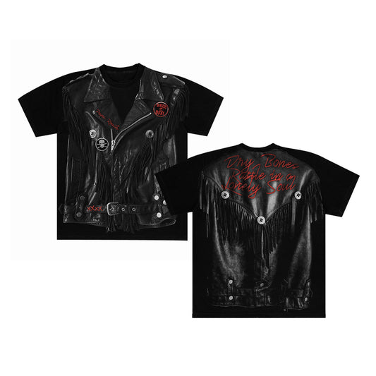 Papa Roach (Fringe Leather All Over Print) T-Shirt