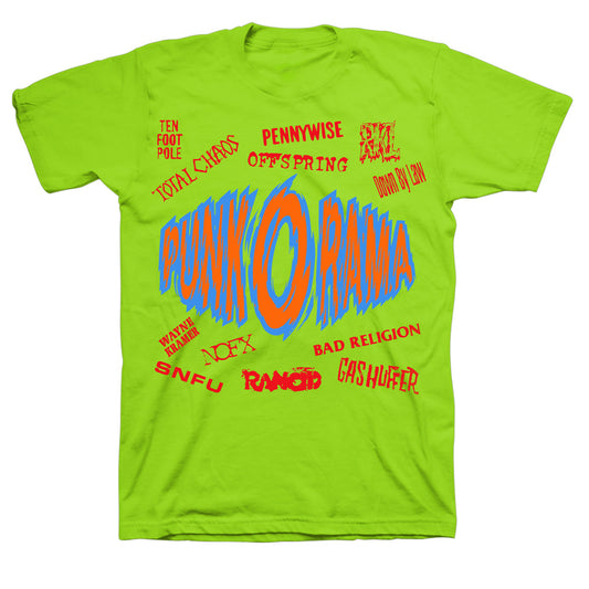 Punk-O-Rama (POR Logo Green) T-Shirt