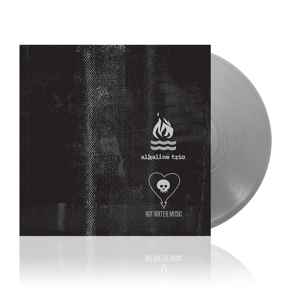Alkaline Trio/Hot Water Music (Split) Silver Vinyl