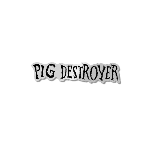 Pig Destroyer (New Logo) Enamel Pin