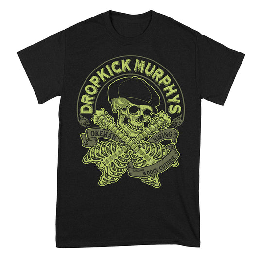 Dropkick Murphys (Skelly Guitar Bones) T-Shirt