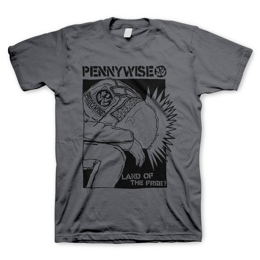 Pennywise (Land Of The Free Charcoal) T-Shirt