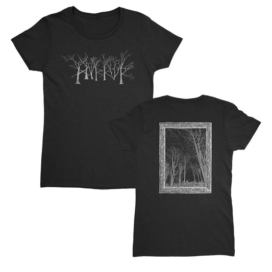 Myrkur (Tree Branch Logo) Girl Fitted T-Shirt