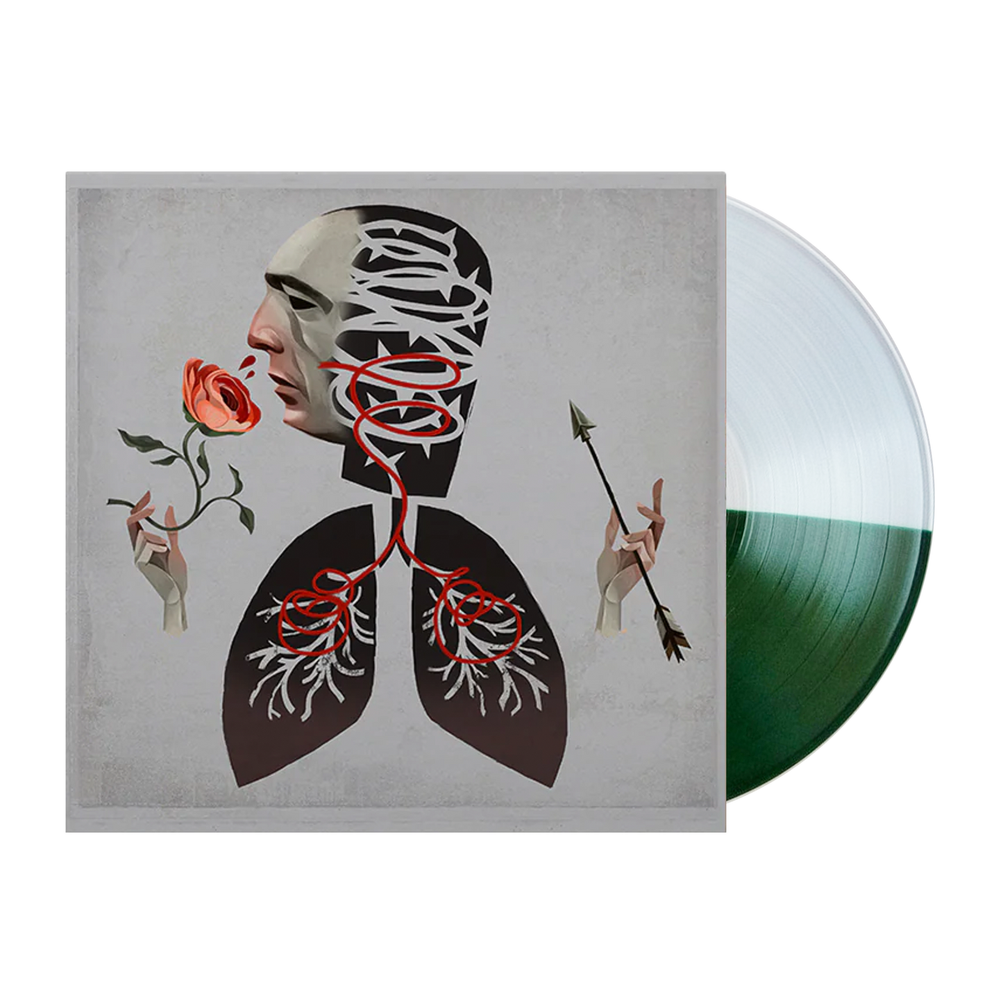 Hot Water Music (Vows) Trans Green/Clear Vinyl