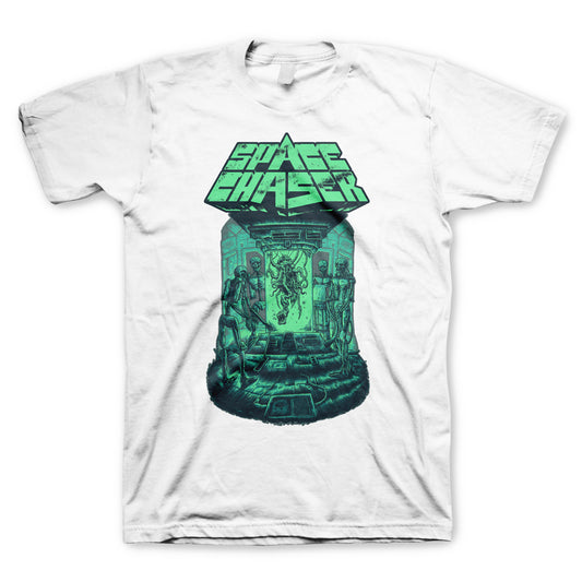 Space Chaser (Alien Laboratory White) T-Shirt