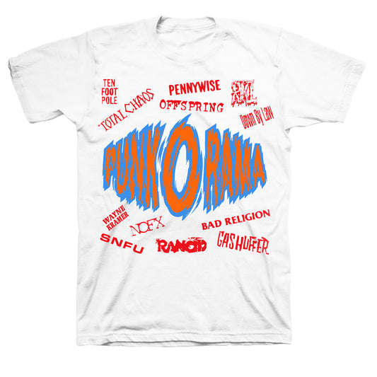 Punk-O-Rama (POR Logo White) T-Shirt