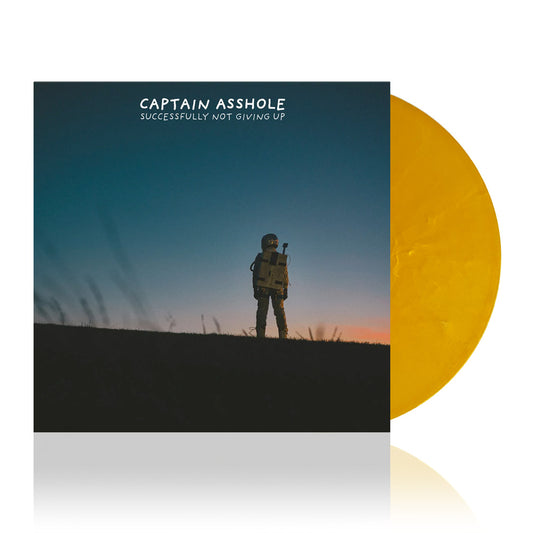 Captain Asshole (Successfully Not Giving Up) Yellow w/ Marble Vinyl