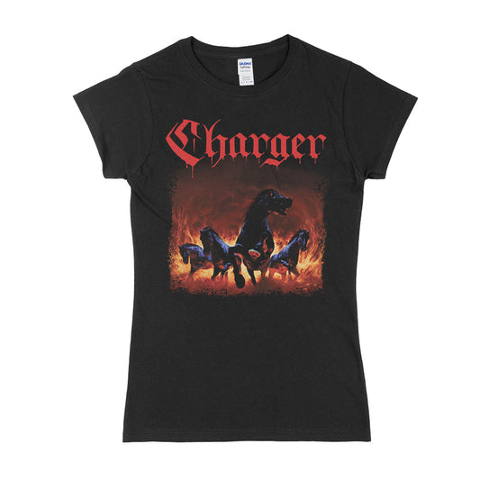 Charger (Warhorse) Girl Fitted T-Shirt