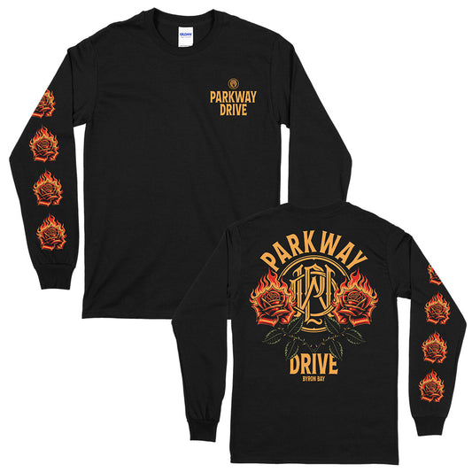 Parkway Drive (Rose & Flame) Longsleeve