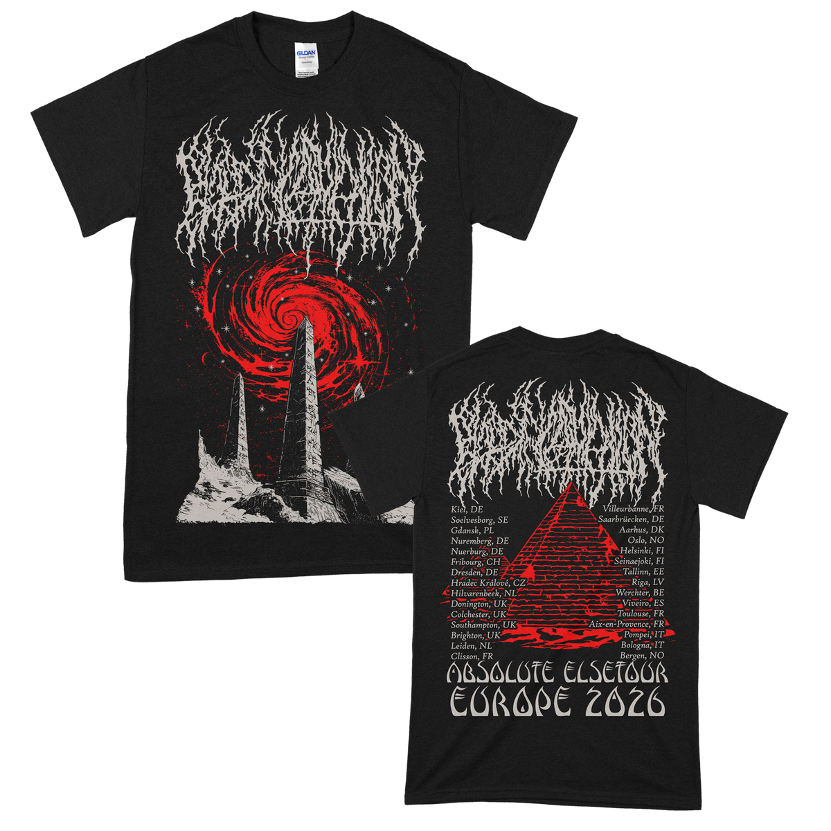 Blood Incantation (Pillars Of The Cosmos EU Tour 2026) T-Shirt