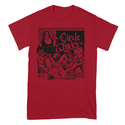 Circle Jerks (Classroom Red) T-Shirt