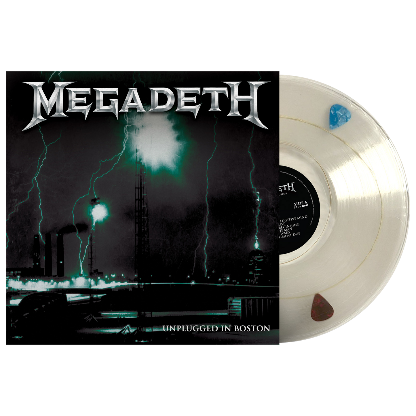 Megadeth (Unplugged In Boston) Strings & Picks Filled Vinyl