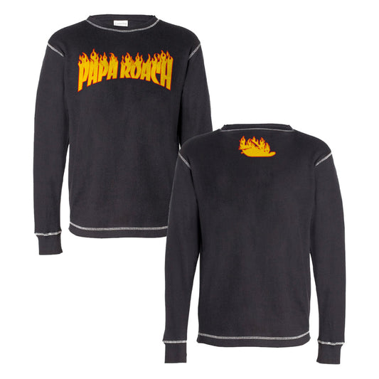Papa Roach (Firestarter Black) Thermal Longsleeve