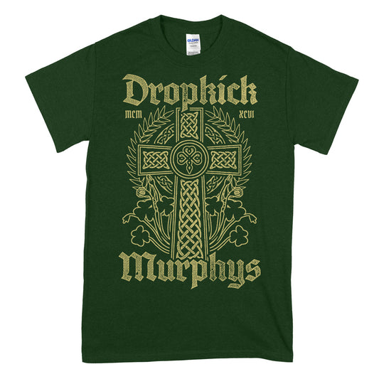 Dropkick Murphys (Celtic Cross Logo) T-Shirt
