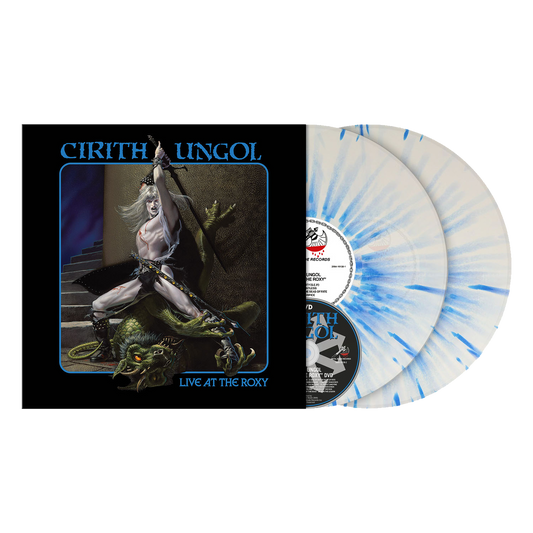 Cirith Ungol (Live at the Roxy) 2xWhite/Blue Splatter Vinyl+DVD