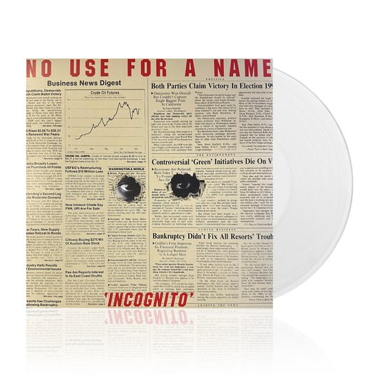 No Use For A Name (Incognito) Clear Vinyl