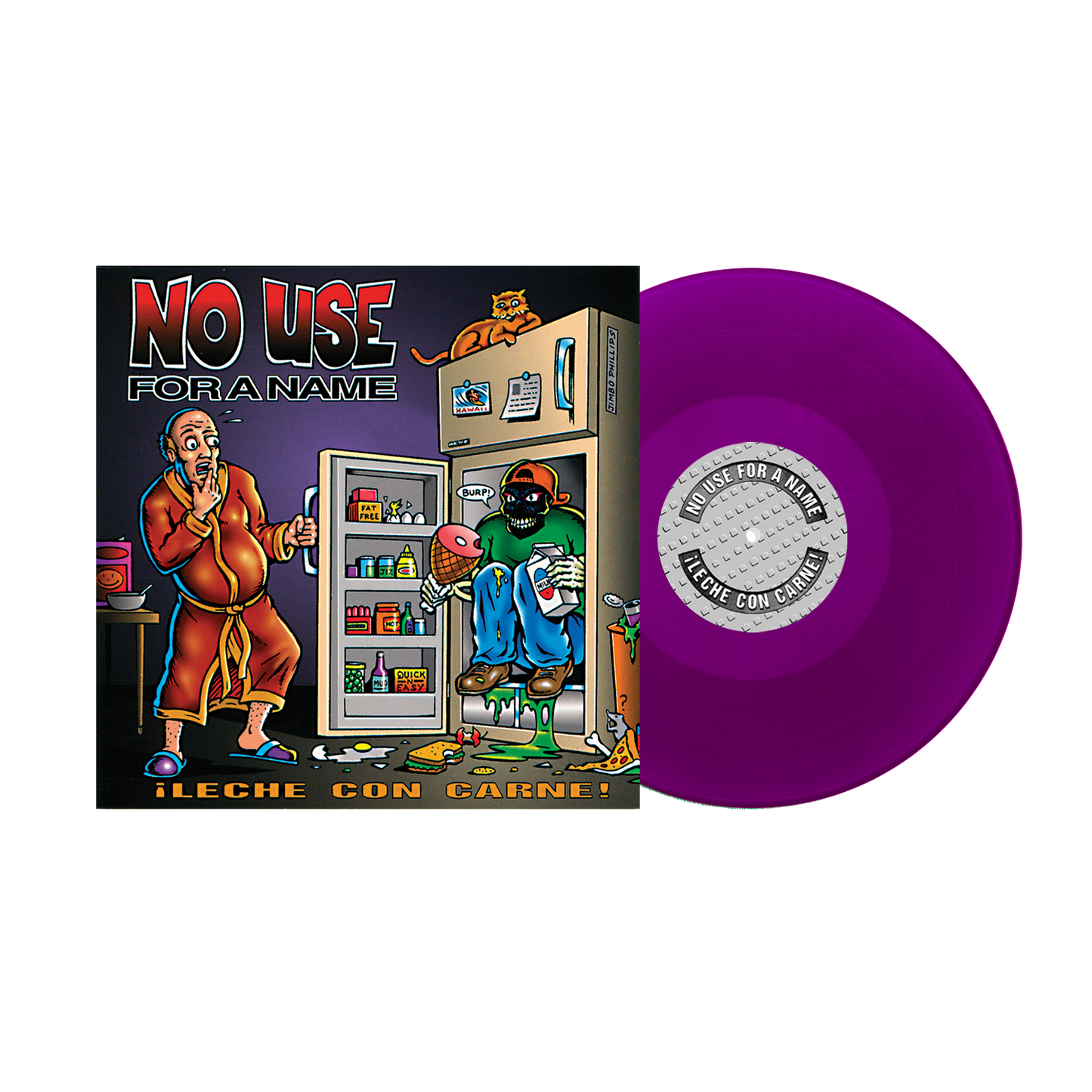 No Use For A Name (¡Leche Con Carne!) Grape Vinyl