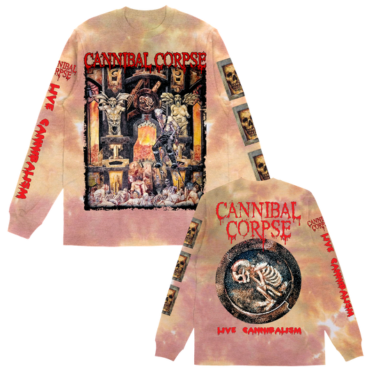 Cannibal Corpse (Live Cannibalism Scab Dye) Long Sleeve