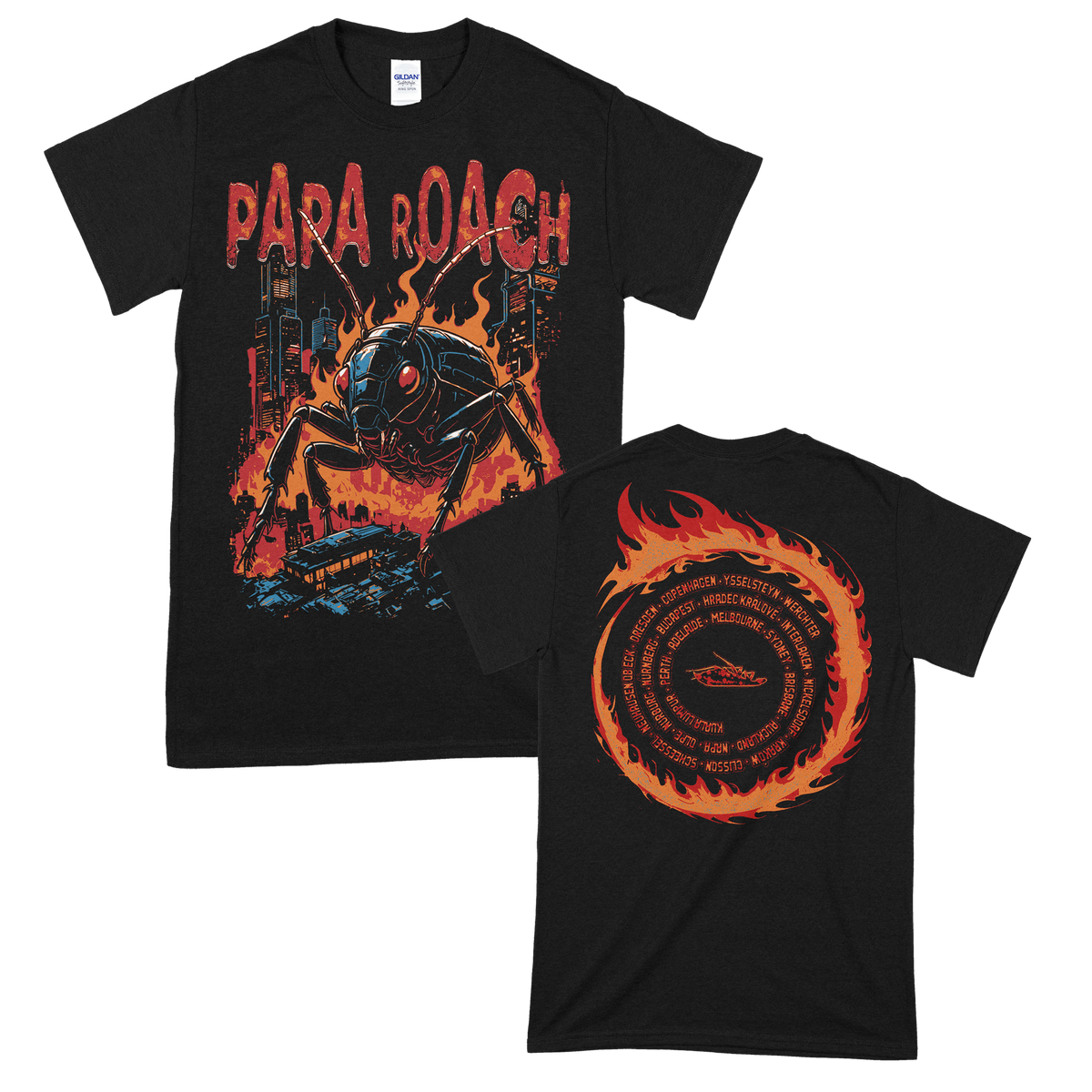 Papa Roach (Roachzilla 2026 Tour) T-Shirt