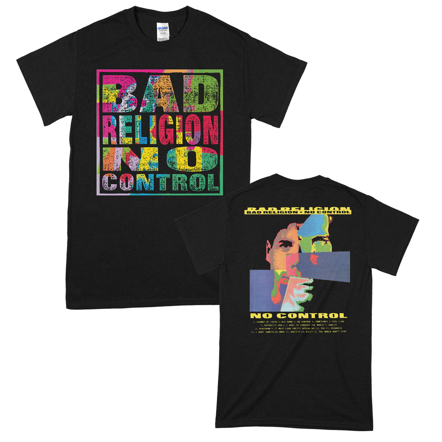 Bad Religion (No Control Tracklist) T-Shirt