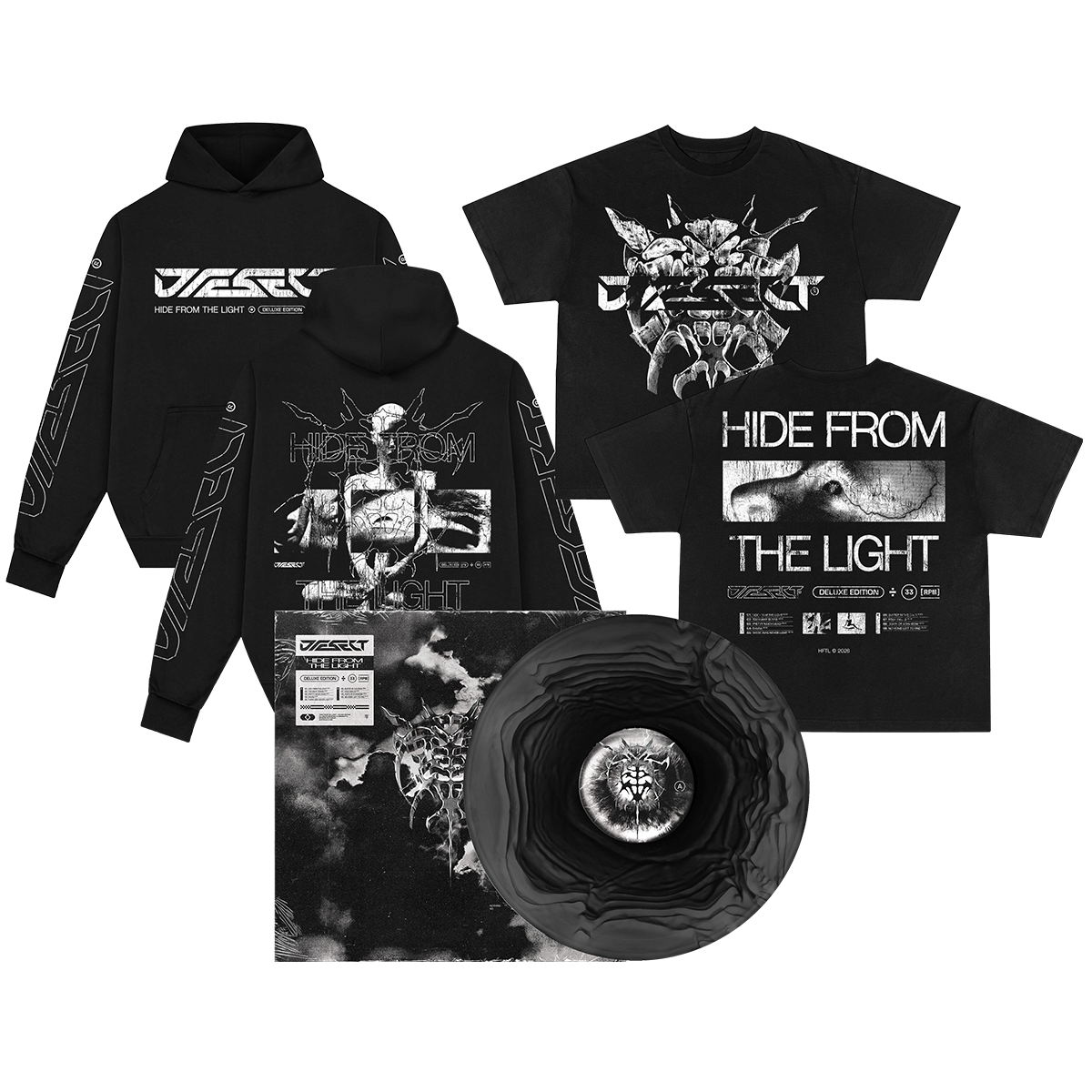 Diesect (Hide from the Light) Vinyl Bundle