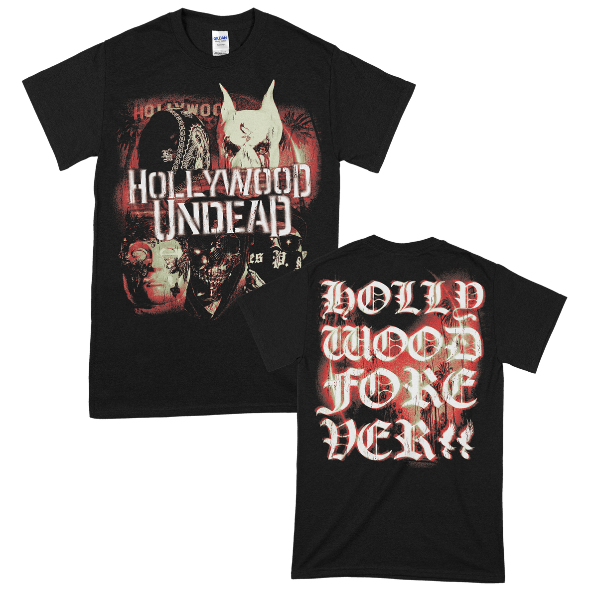 Hollywood Undead (Forever Masks) T-Shirt
