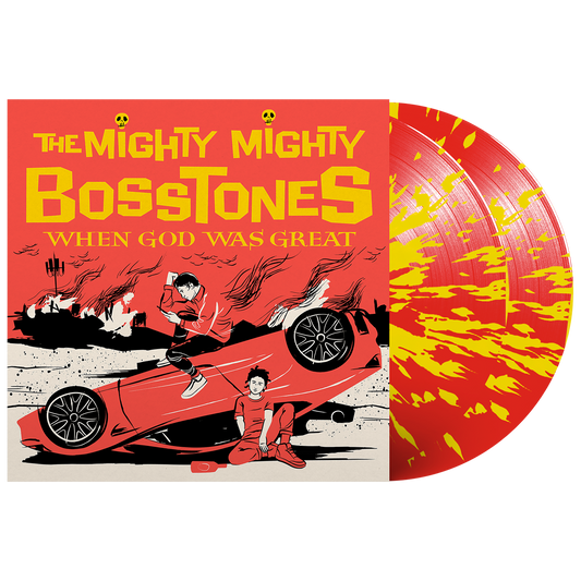 The Mighty Mighty Bosstones (When God Was Great) 2xRed w/Yellow Splatter Vinyl