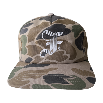 The Flatliners (Logo Camo) Snapback Cap