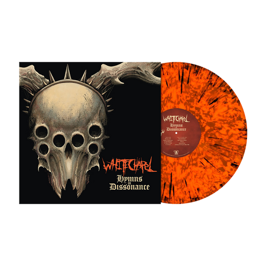 Whitechapel (Hymns in Dissonance ) Neon Orange Black Dust Vinyl