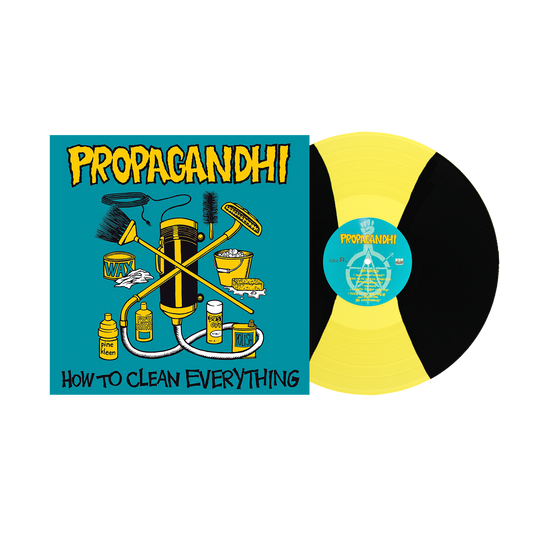 Propagandhi (How To Clean Everything) Black Stripes Vinyl