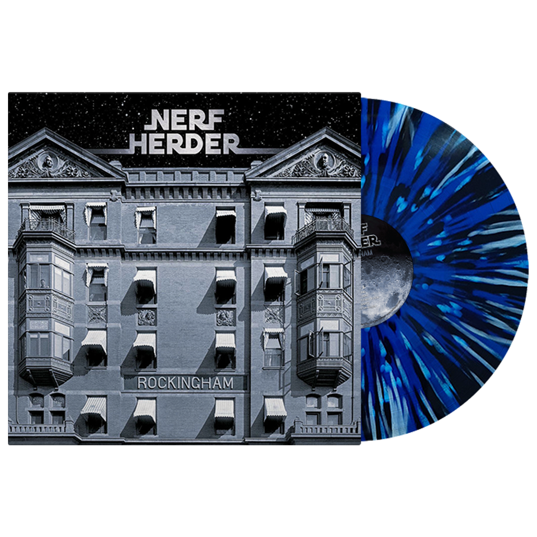 Nerf Herder (Rockingham) Blue Splatter Vinyl