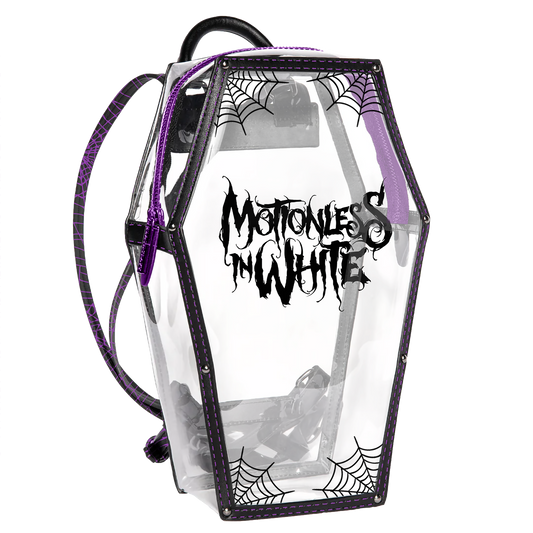 Motionless In White (Spiderweb) Coffin Bag