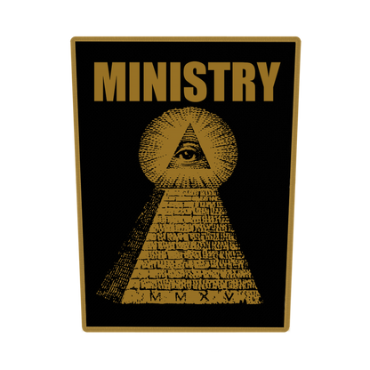 Ministry (Pyramid) Backpatch