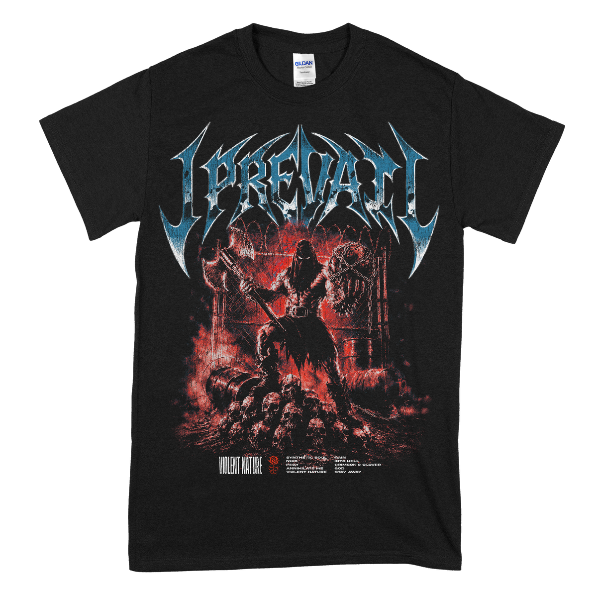 I Prevail (Skull Stack) T-Shirt
