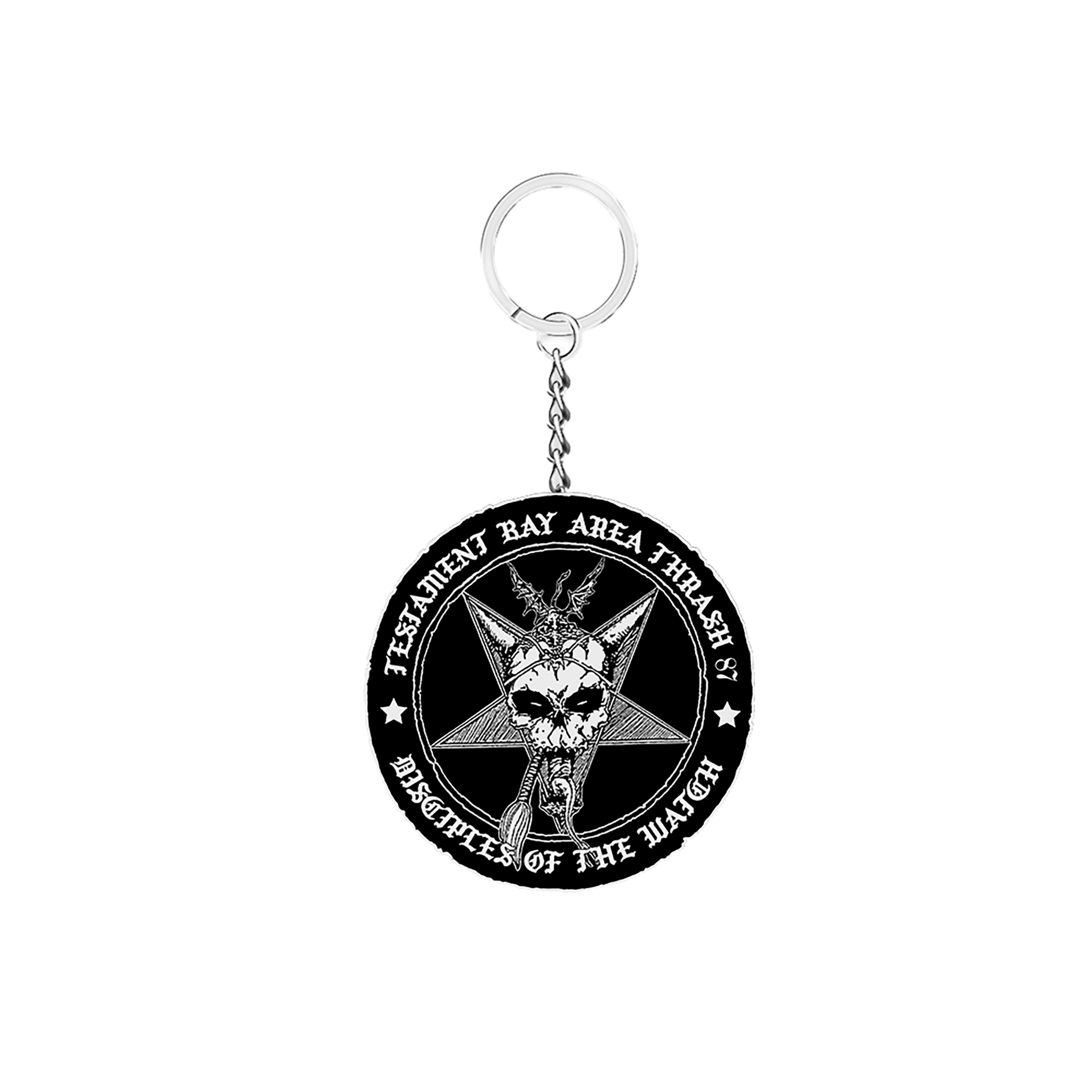 Testament (Pentagram) Keychain