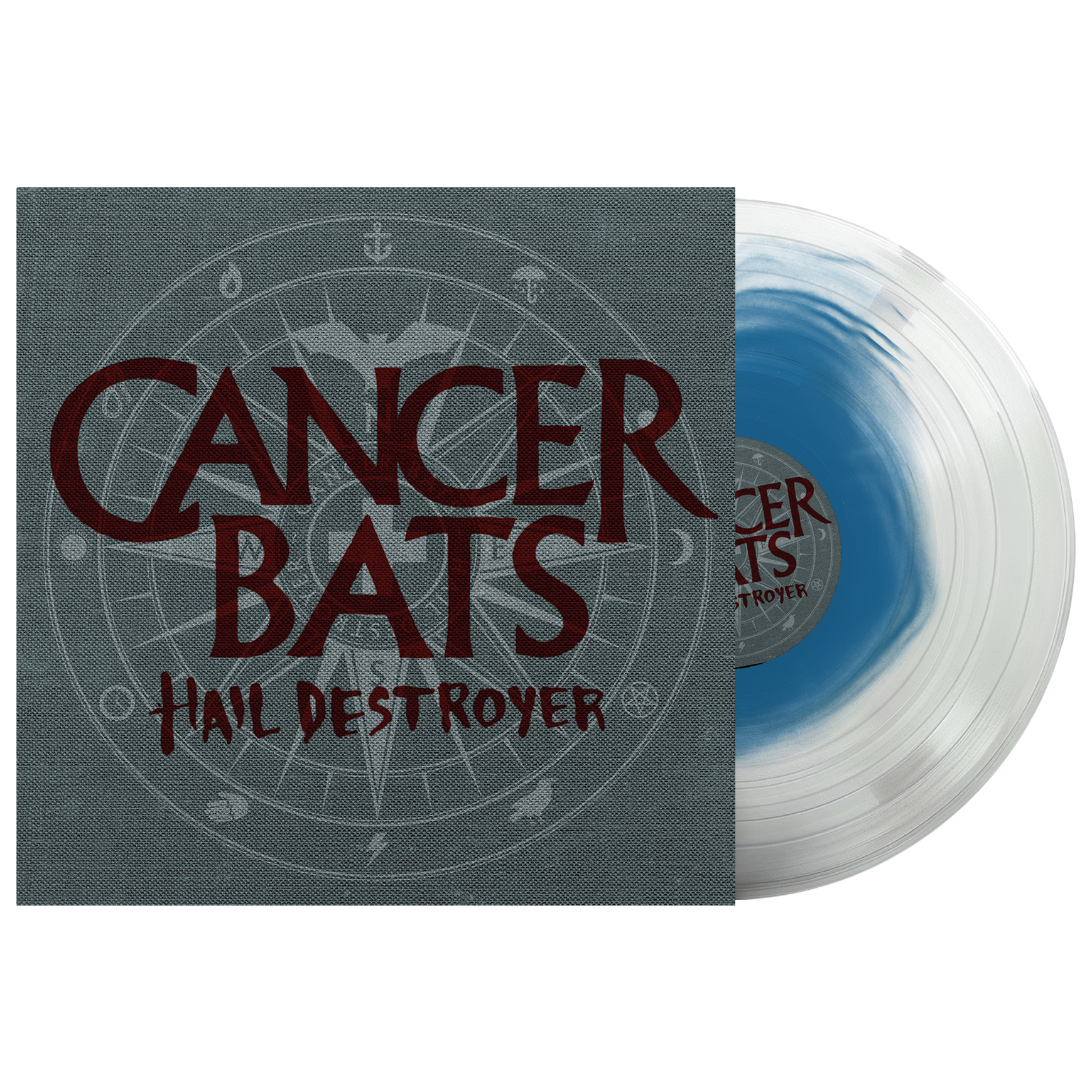 Cancer Bats (Hail Destroyer) Clear Blue Blob Vinyl