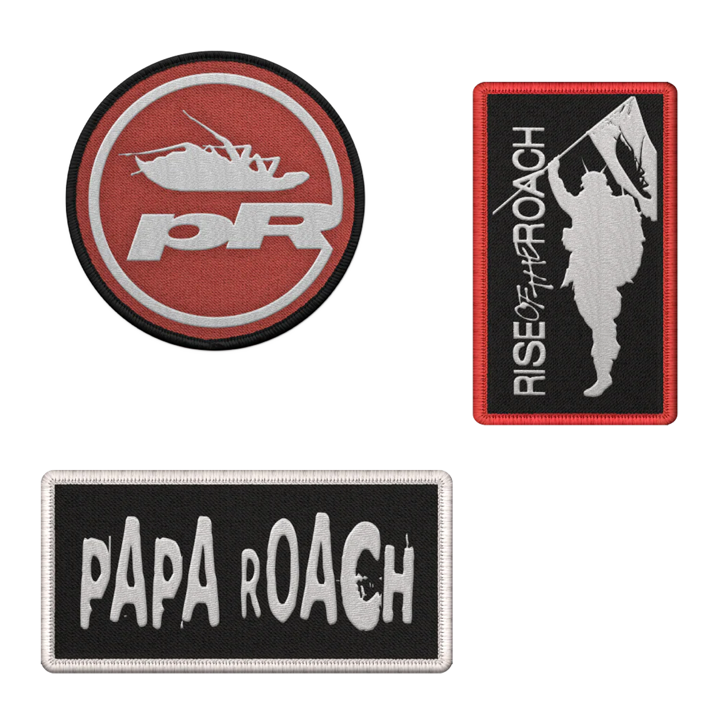 Papa Roach (Rise of The Roach) Patch Set
