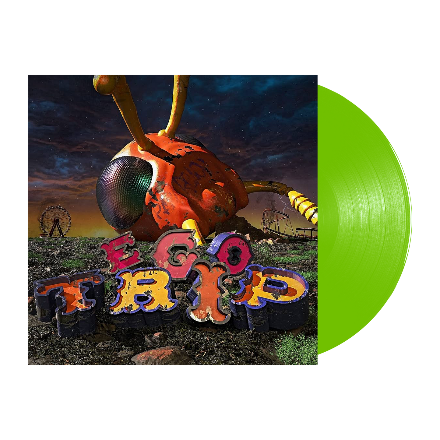 Papa Roach (Ego Trip) Lime Green Vinyl