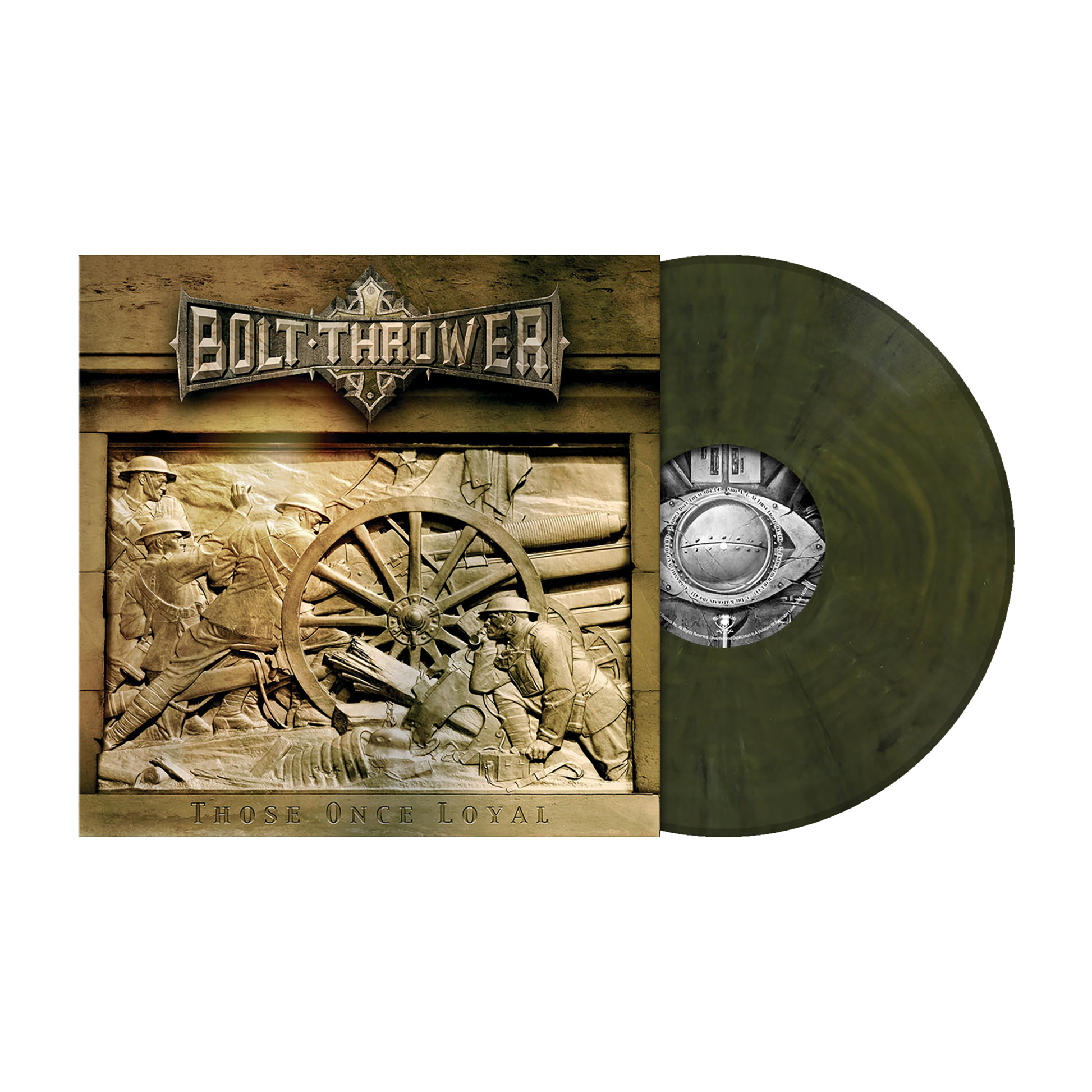 Bolt Thrower (Those Once Loyal-20th Anni. RI) Military Green Marbled Vinyl
