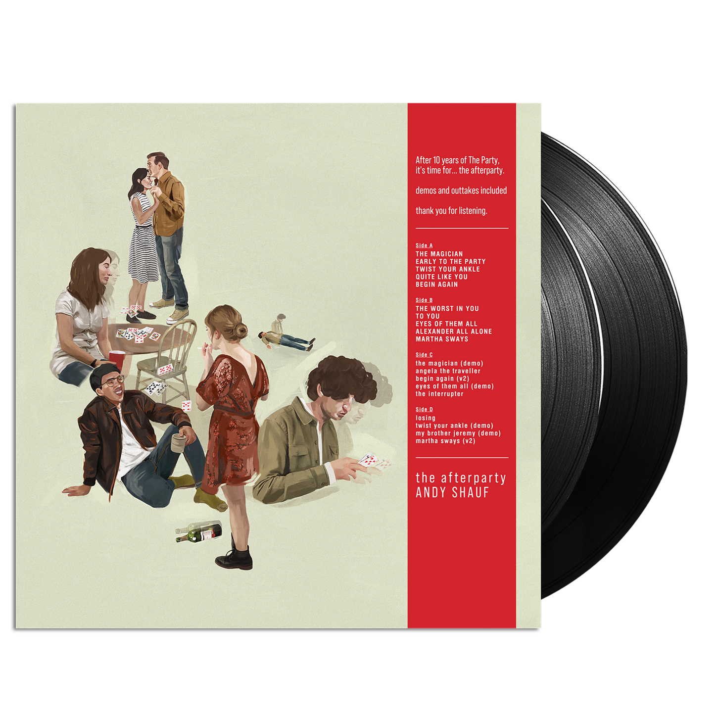 Andy Shauf (The Party (10th Anniversary Edition)) 2xBlack Vinyl