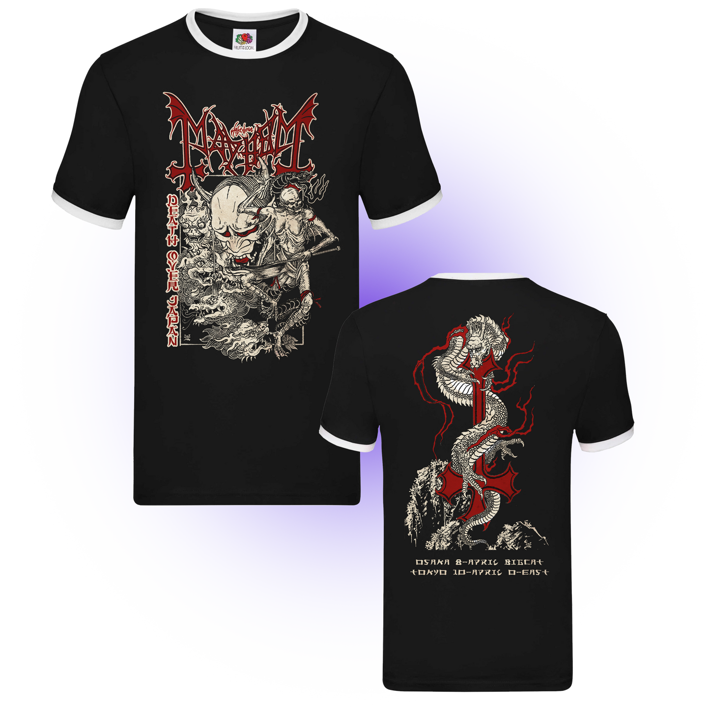Mayhem (Death Over Japan) Ringer T-Shirt
