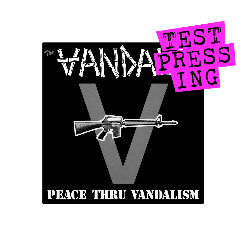 The Vandals (Peace Thru Vandalism) Testpressing Vinyl