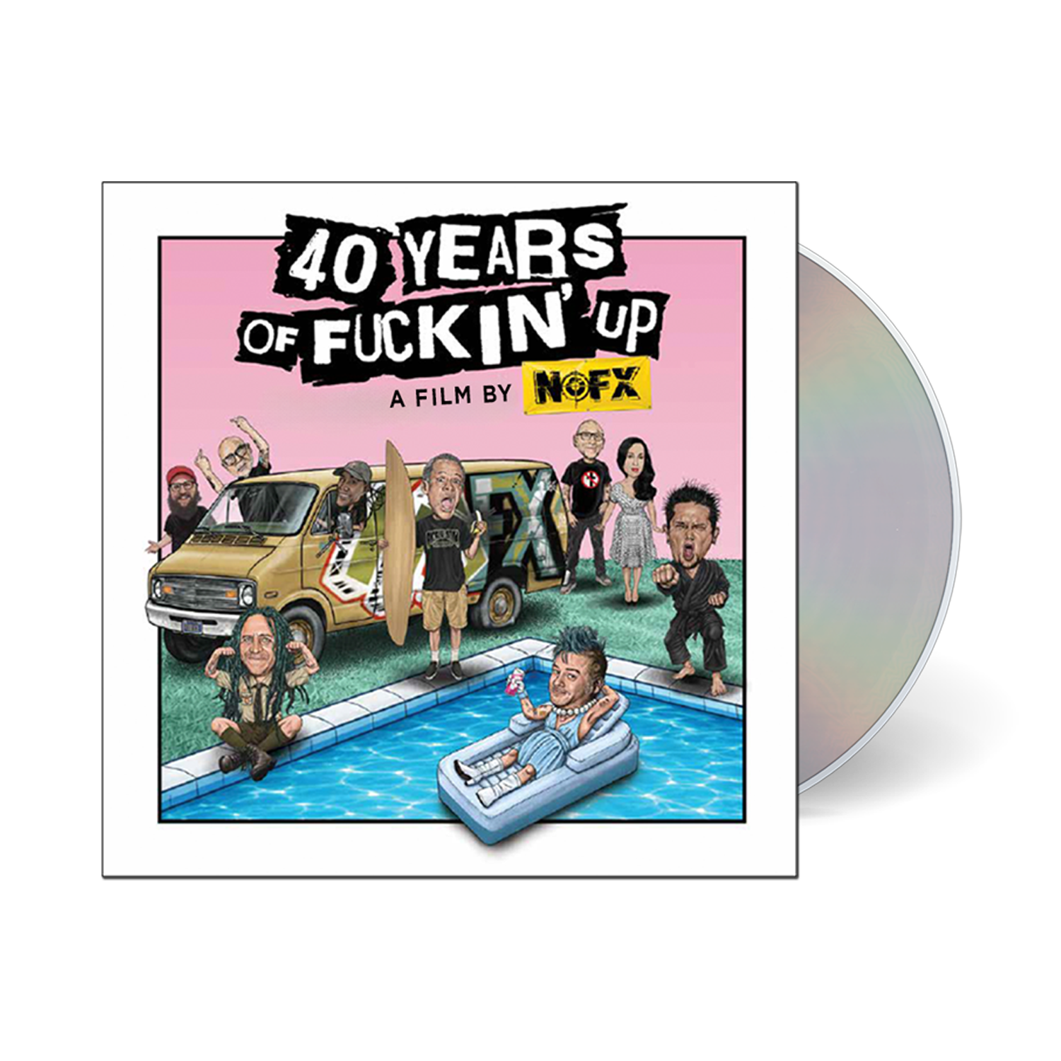 NOFX / Fat Mike (40 Years of Fuckin' Up: Soundtrack + Score) CD