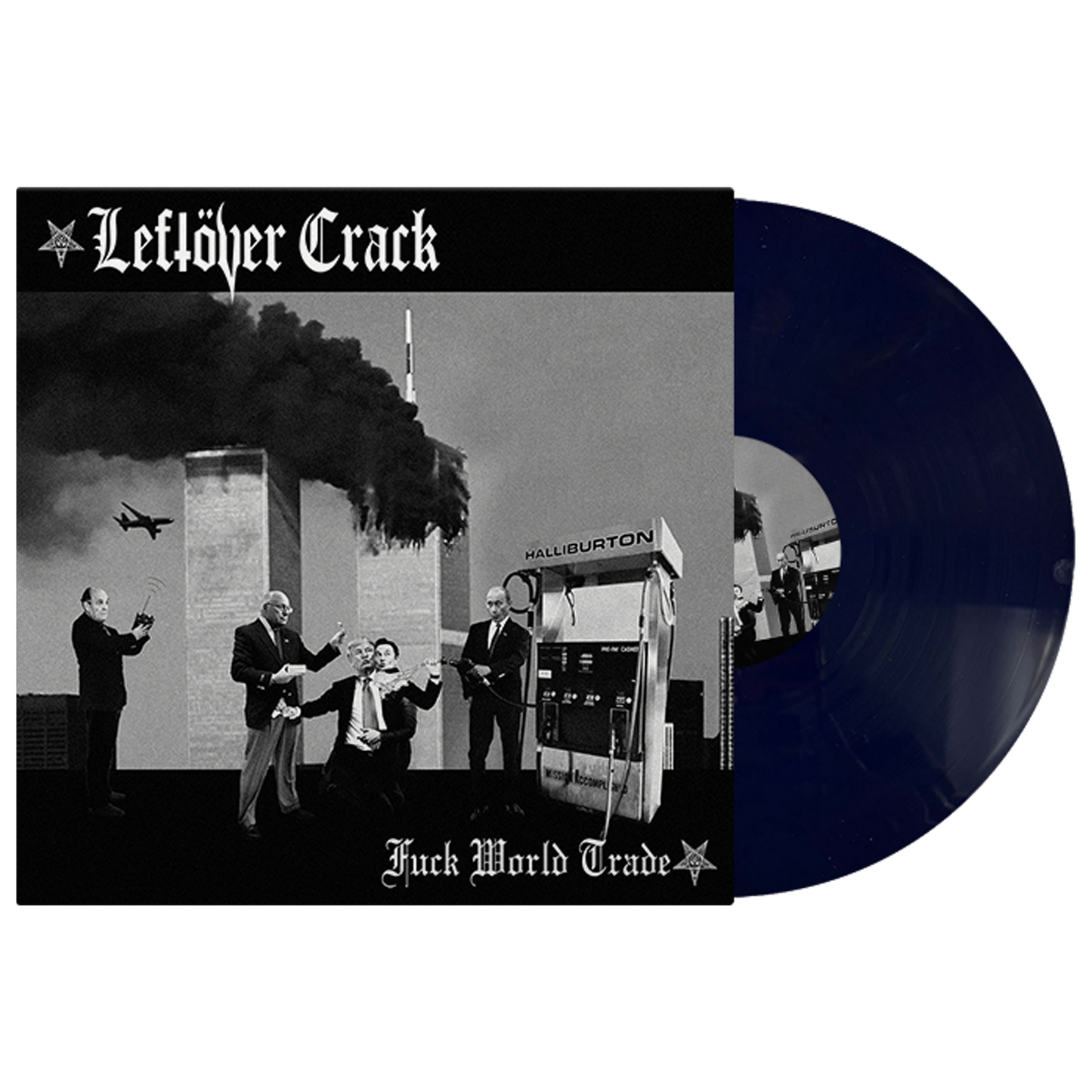 Leftover Crack (Fuck World Trade) Dark Blue Vinyl